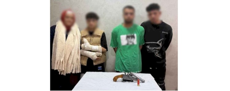 القبض علي أبطال فيديو إطلاق أعيرة نارية فى الهواء بالقليوبية