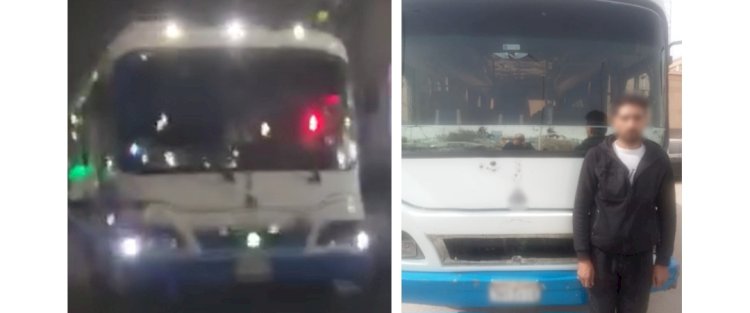 القبض علي سائق لقيامه بالسير عكس الإتجاه بالقاهرة