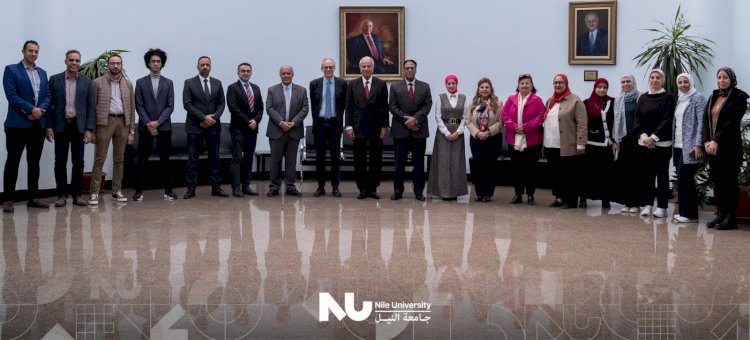 جامعة النيل تبحث مع جامعة برمنغهام البريطانية تعزيز التعاون في عدة مجالات