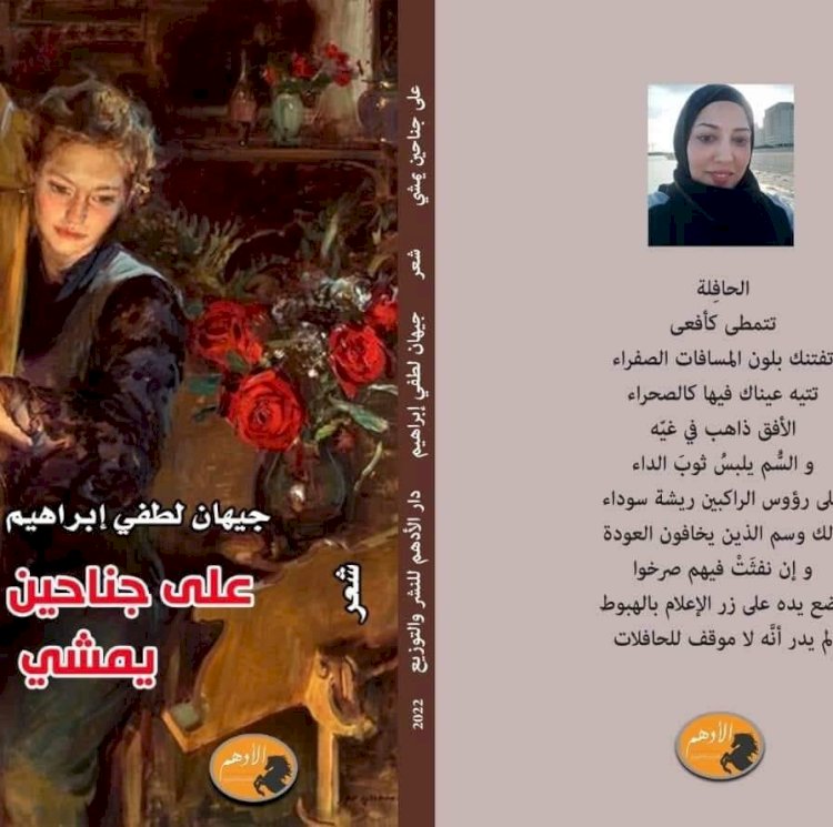 انكسار الحلم في"على جناحين يمشي"لـ جيهان لطفي ابراهيم..بقلم محمود رمضان الطهطاوي