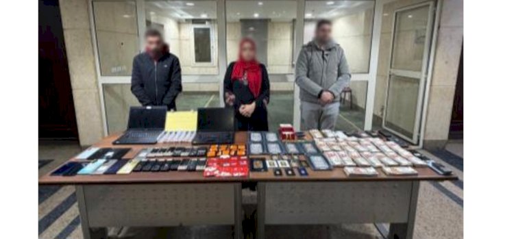 ضبط تشكيل عصابى دولي تخصص في الإستيلاء على حسابات المواطنين من تطبيق إنستاباى