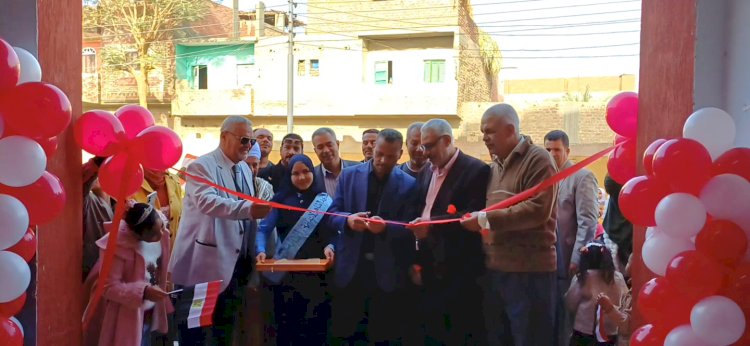 عبدالواحد يفتتح جناحًا جديدًا بمدرسة محمد الطاهر الابتدائية بأبوتشت