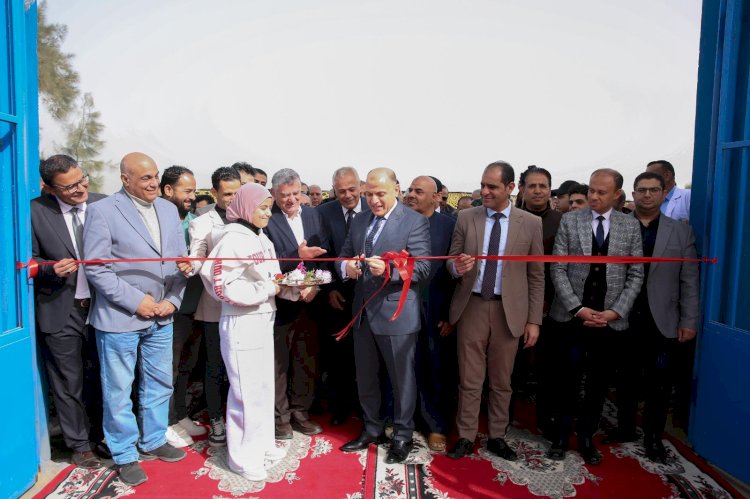 محافظ كفرالشيخ يفتتح محطة مياه شرب متبول بنظام الترشيح الفائق