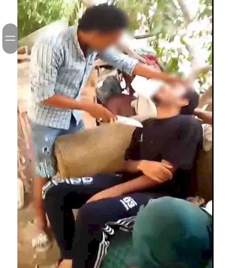 حقيقة فيديو قيام عامل بالمزاح مع صديقه بسلاح ببنى سويف