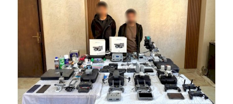 ضبط متهمين بحوزتهما 4 طائرات "درون" بدون تصريح  ببنى سويف