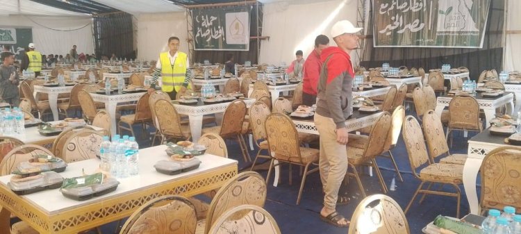 الأوقاف تقيم ٥٧ خيمة رمضانية بالمحافظات وموائد إفطار كبرى بالتعاون مع شركاء الخير