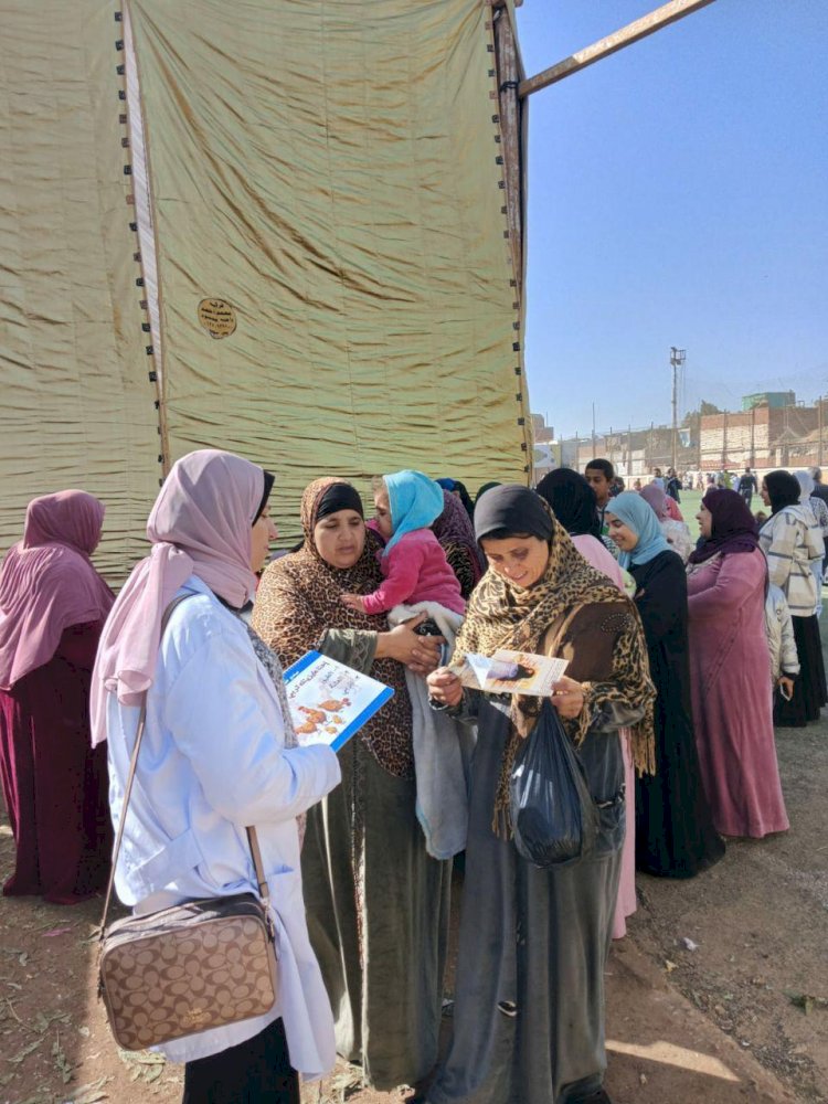 التضامن: انطلاق القوافل الطبية لجمعية الباقيات الصالحات تحت عنوان «إحنا السند"