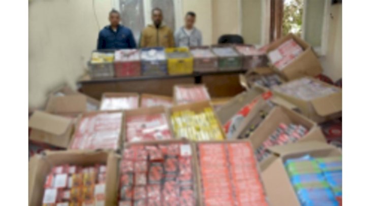 ضبط اكثر من  مليون ونصف مليون  قطعة ألعاب نارية متنوعة