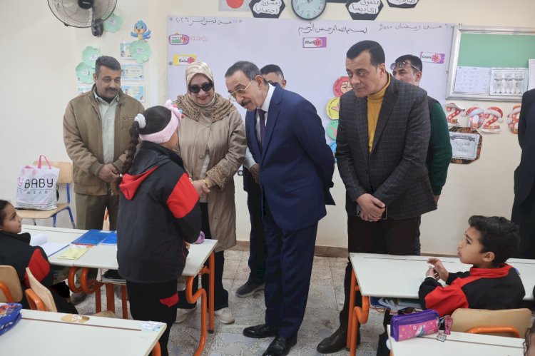 محافظ سوهاج يتفقد عددًا من المشروعات الخدمية والتنموية بجهينة