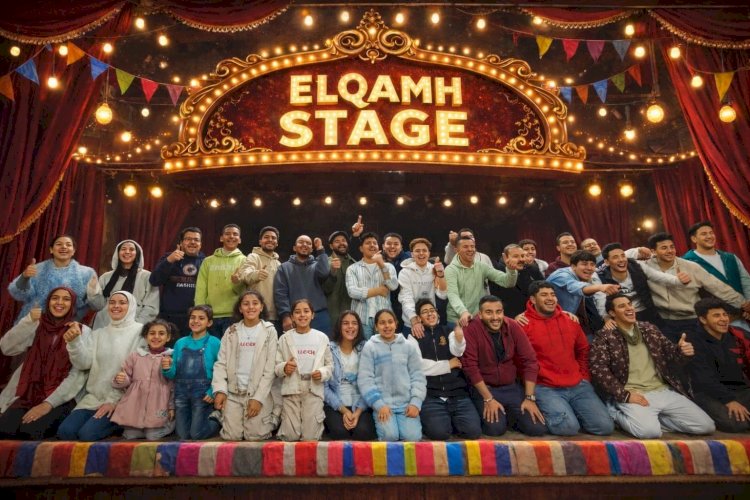 القمح ستيدج .. من داخل مسرح مدرسة الزراعة بمنيا القمح بمحافظة الشرقية