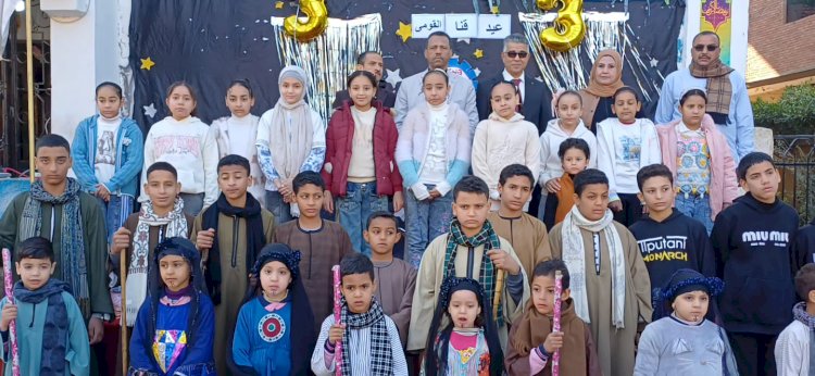 احتفالية مدرسة الحبيلات الشرقية بالذكرى 227 لعيد قنا القومي