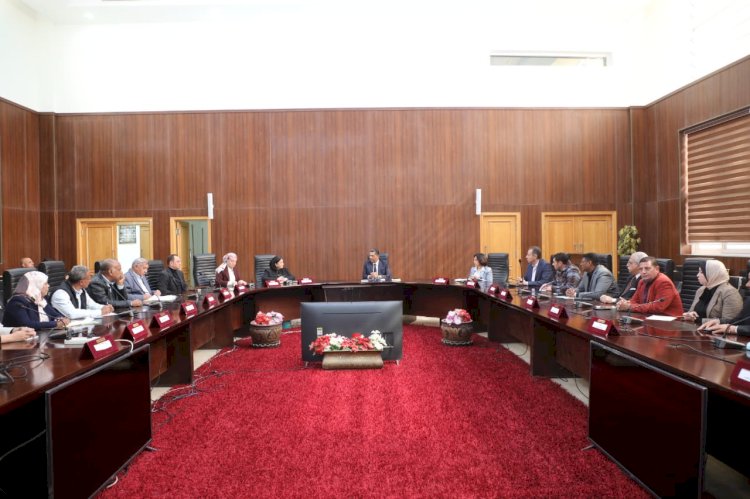 "البرقي ومرجريت" يبحثان دعم الجهود التنموية المقدمة للأسر الأولى بالرعاية