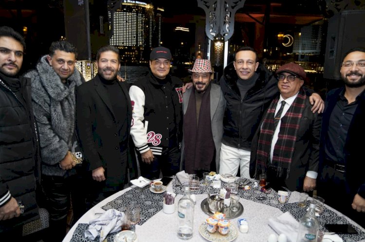 نجوم الفن والإعلام في سحور د. محمود دبور والمهندس ناجي الحناوي