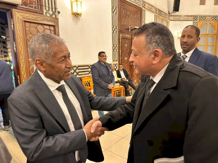 الحزب الاتحادي الديمقراطي يشارك في عزاء شقيق السفير السوداني بالقاهرة