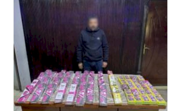 ضبط "٩٢" قضية العاب النارية بالمحافظات