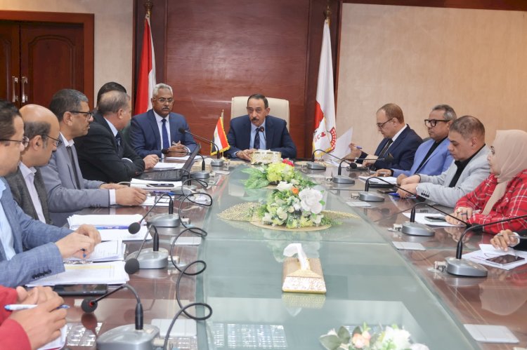 محافظ سوهاج يعقد اجتماعا لبحث موقف الفرص والمشروعات الاستثمارية وتعزيز التنمية