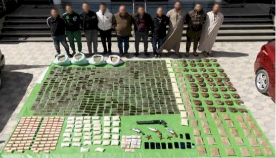 ضبط عدد من تجار المخدرات بعدة محافظات