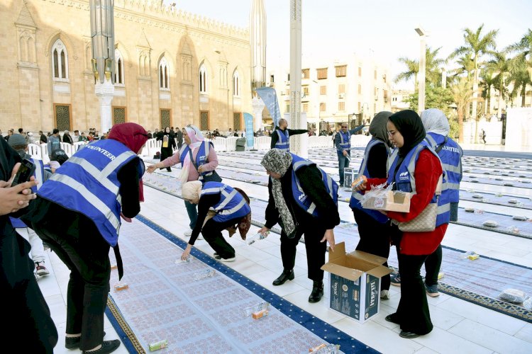 بنك قناة السويس يشارك في حملة "إفطار صائم بتكية آل البيت" بالتعاون مع مؤسسة مساجد للتطوير