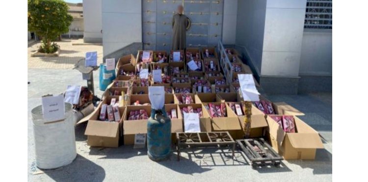 ضبط ٦٣ قضية العاب نارية بعدة محافظات