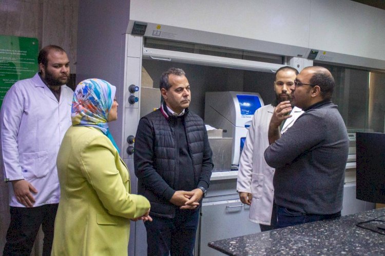 "موسي" يجري جولات تفقدية  بمعامل ومعاهد "البحوث الزراعية" خلال اجازة العيد
