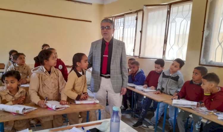وكيل تعليم أبوتشت يؤكد انتظام الدراسة بعد انتهاء إجازة عيد الفطر