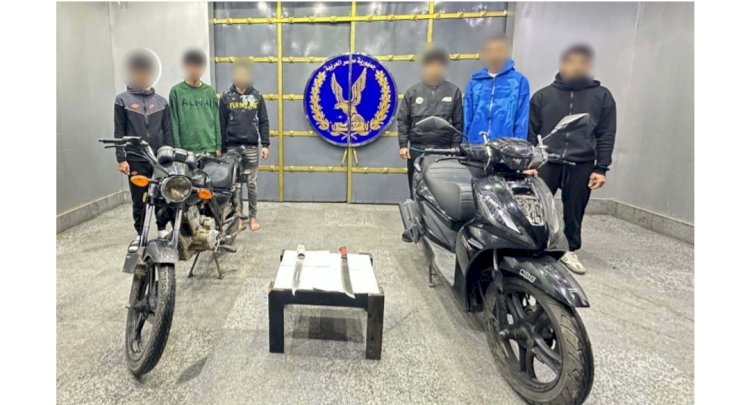 اعرف فيديو  المتهمين باستقلال دراجتين  واداء حركات إستعراضية بالإسماعيلية