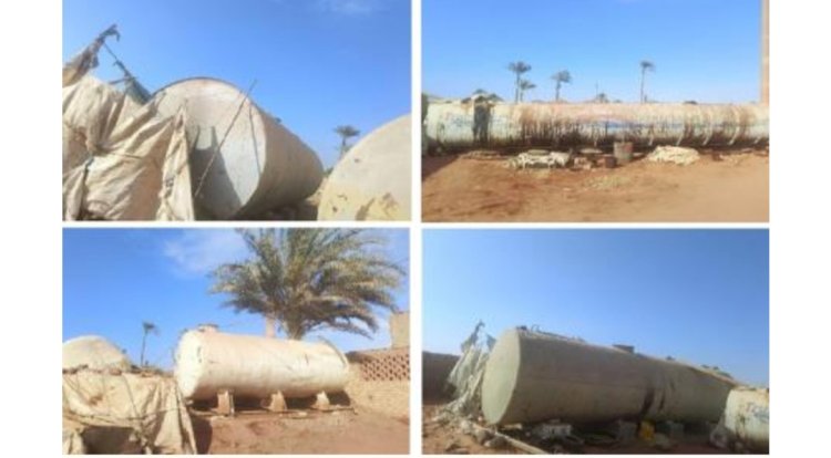 ضبط 48 طن مواد بترولية "مازوت" مدعمة قبل بيعها في السوق السوداء ببنى سويف