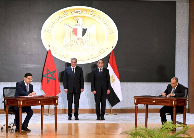 رئيسا حكومة مصر والمغرب يشهدان توقيع عدة وثائق لدعم وتعزيز العلاقات الثنائية