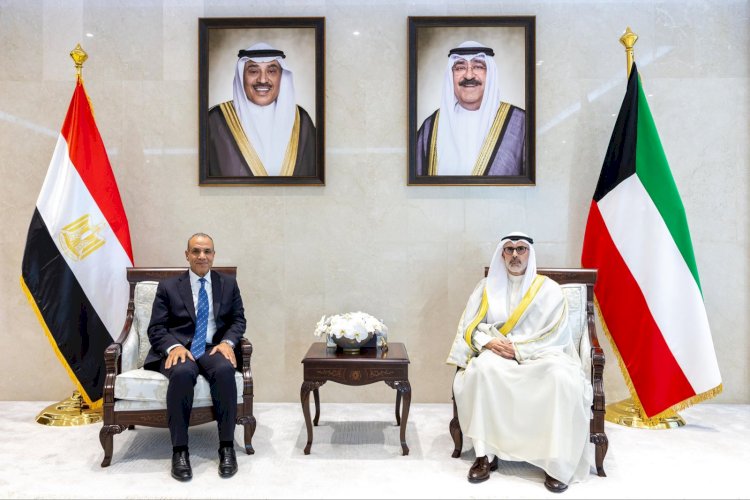 وزير الخارجية يعقد مباحثات مع نظيره الكويتى ويؤكد تضامن مصر الكامل