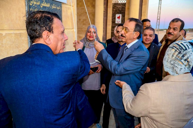 محافظ سوهاج يفتتح بوابة المدخل الغربي لمركز ومدينة سوهاج