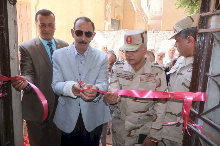 محافظ سوهاج يشهد عدد من الأنشطة والفعاليات بمدرسة سوهاج الثانوية الزخرفية العسكرية
