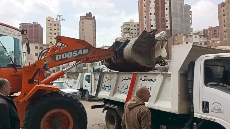 تحرير 1168 مخالفة في حملة مكبرة لإزالة الإشغالات بدسوق