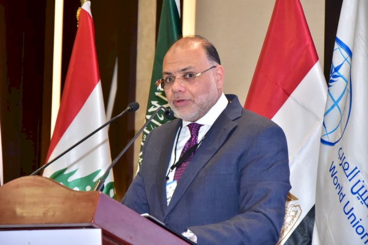 كلمة شريف لقمان وكل محافظ البنك المركزي امام مؤتمر اتحاد المصرفيين العرب