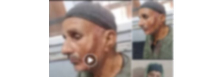 التواصل الاجتماعي يكشف  ادعاء مسن قيام فرد شرطة بالتعدي عليه بالغربية