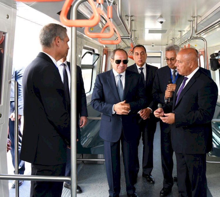 افتتاح مصنع الشركة الوطنية المصرية لصناعات السكك الحديدية (نيرك)