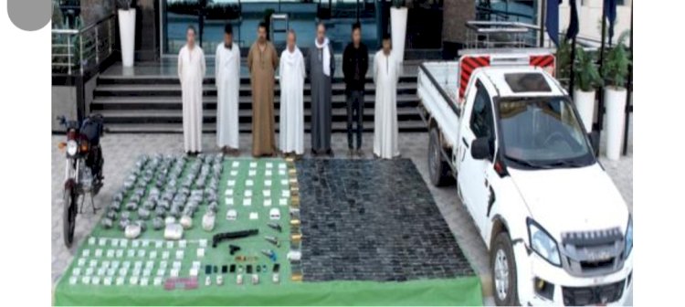 مصرع اخطر تاجرين مخدرات بالمنيا وضبط آخرين بعدة محافظات
