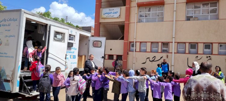 قافلة شاملة تخدم 1841 مواطنًا بمركز المحمودية
