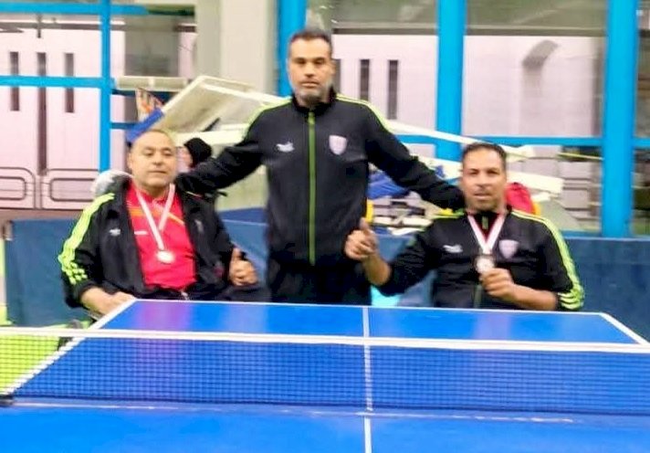 رياضة كفر الشيخ:برونزيتين لأبطال الإرادة والتحدي ببطولة الجمهورية لتنس الطاولة