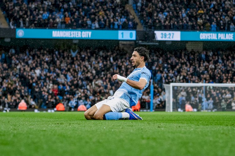 مانشستر سيتي يفوز على كريستال بالاس ويلاحق آرسنال على صدارة البريميرليج