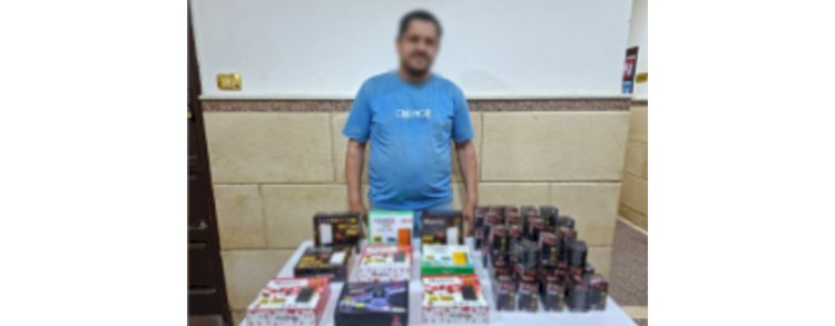 ضبط ٣ محلات لببيع أجهزة "الريسيفر" المعدة لفك شفرات القنوات الفضائية بالاسماعيلية