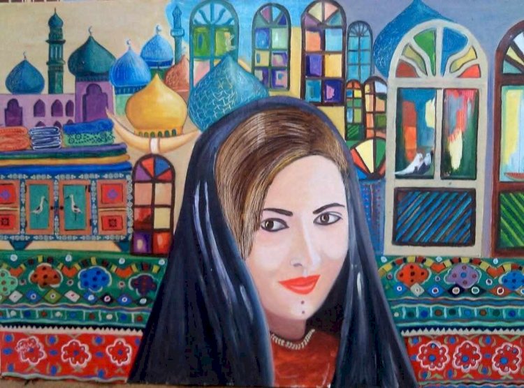 قراءة بصرية للوحة ام العباية لعباس الزهاوي ..تحليل عبد الحسين الشيخ على