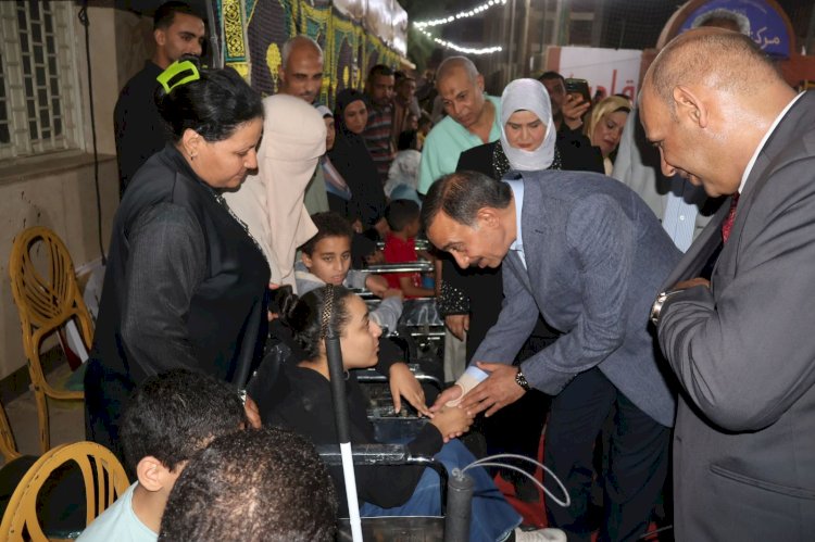 محافظ سوهاج يدشن مبادرة "قرية صديقة للأشخاص ذوي الإعاقة" بقرية نيدة