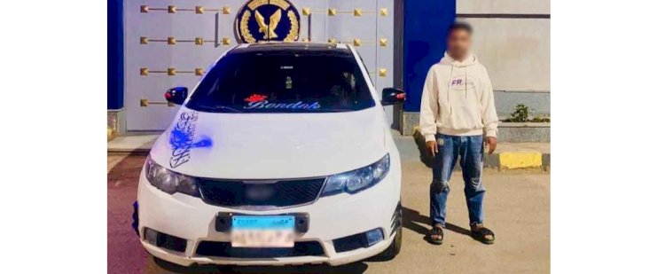 نكشف  فيديو إصطدام سيارة بفتاتين ببنى سويف