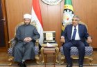 محافظ الدقهلية يستقبل وزير الأوقاف
