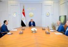 السيسي يشدد على ضرورة المُتابعة والمُراجعة الدورية لمشروعات الطاقات المُتجددة