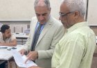 رئيس جامعة أسوان يتابع سير امتحانات كلية الهندسة في أبوالريش