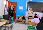 محافظ سوهاج يتفقد لجان الامتحانات بمدارس حي غرب وأخميم وحي شرق