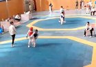 زين النجار لاعب تايكوندو نادي مطوبس يحصد فضية بطولة الجمهورية تحت 10 سنوات