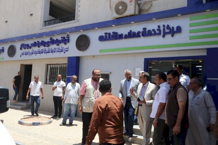 "راشد" يتفقد المركز التكنولوجي والحملة الميكانيكية ومحطة الصرف والمستشفى المركزي بساقلتة