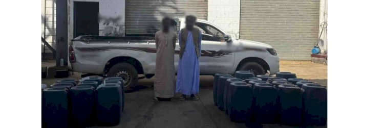 ضبط طن من المواد البترولية قبل بيعها في السوق السوداء بأسوان